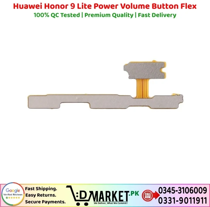 Huawei Honor 9 Lite Power Volume Button Flex Price In Pakistan