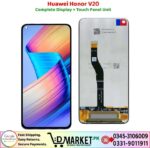 Huawei Honor V20 LCD Panel Price In Pakistan