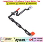 Huawei Mate 20 Pro Power Volume Button Flex Price In Pakistan