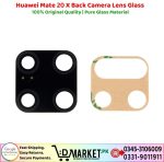 Huawei Mate 20 X Back Camera Lens Glass Price In Pakistan