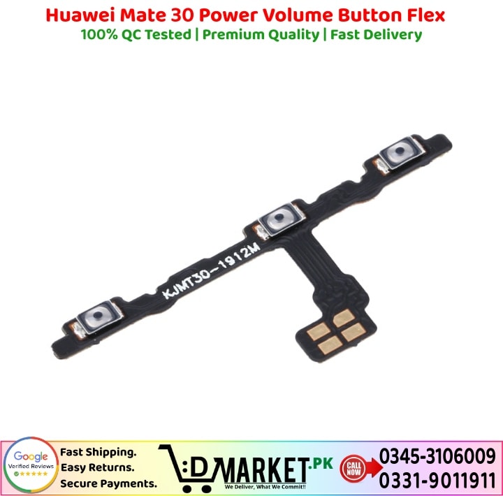 Huawei Mate 30 Power Volume Button Flex Price In Pakistan