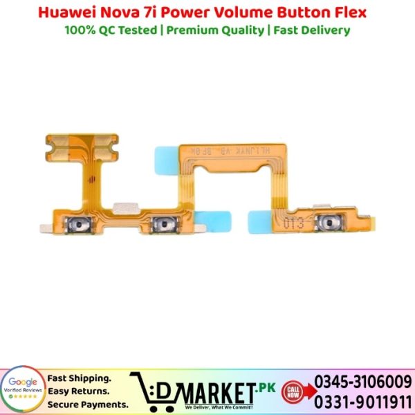 Huawei Nova 7i Power Volume Button Flex Price In Pakistan