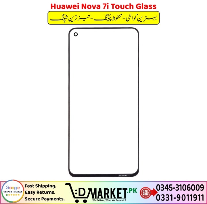 Huawei Nova 7i Touch Glass Price In Pakistan