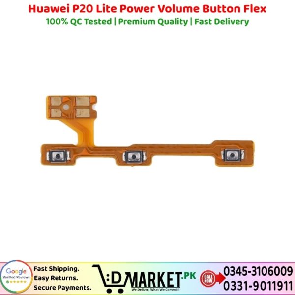 Huawei P20 Lite Power Volume Button Flex Price In Pakistan