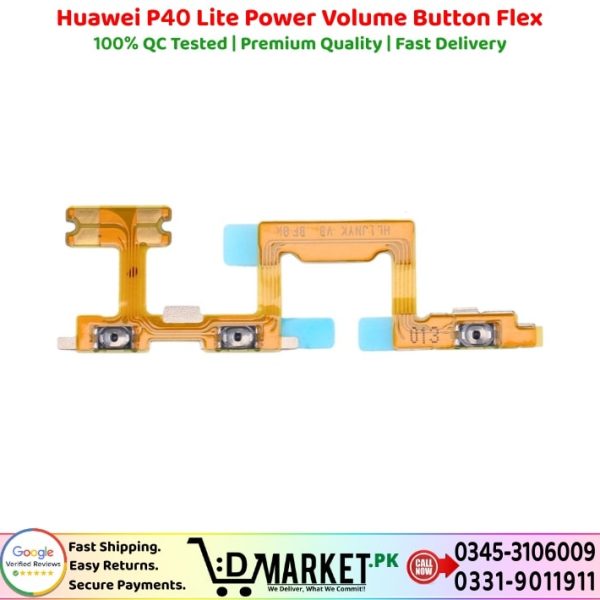Huawei P40 Lite Power Volume Button Flex Price In Pakistan