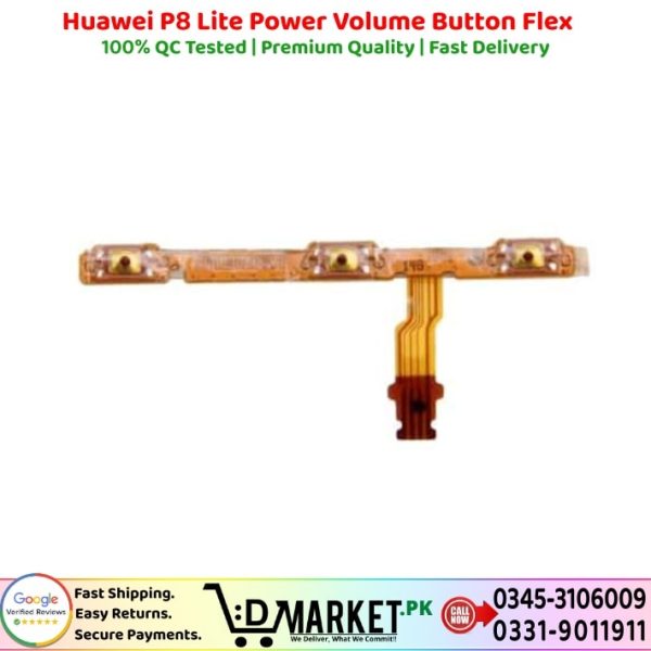 Huawei P8 Lite Power Volume Button Flex Price In Pakistan