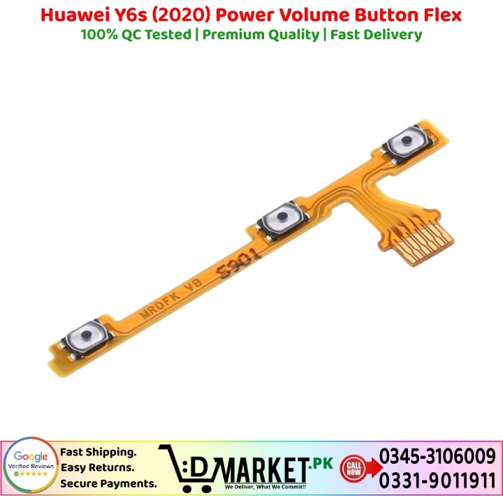 Huawei Y6s 2020 Power Volume Button Flex Price In Pakistan