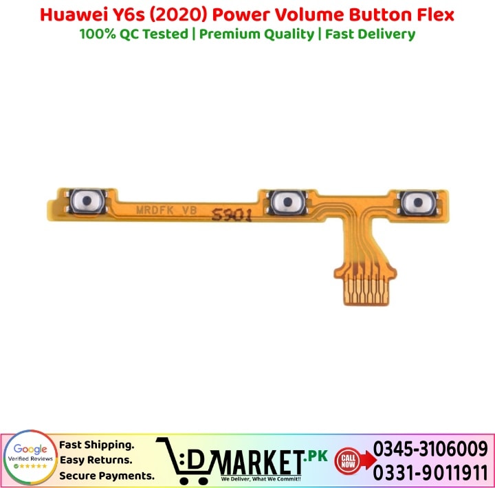 Huawei Y6s 2020 Power Volume Button Flex Price In Pakistan