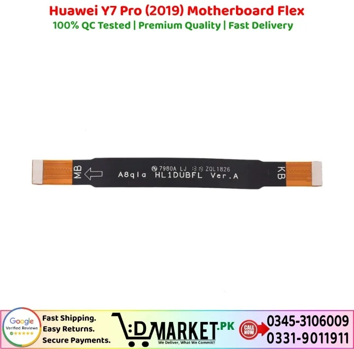 Huawei Y7 Pro 2019 Motherboard Flex Price In Pakistan