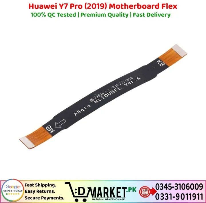 Huawei Y7 Pro 2019 Motherboard Flex Price In Pakistan