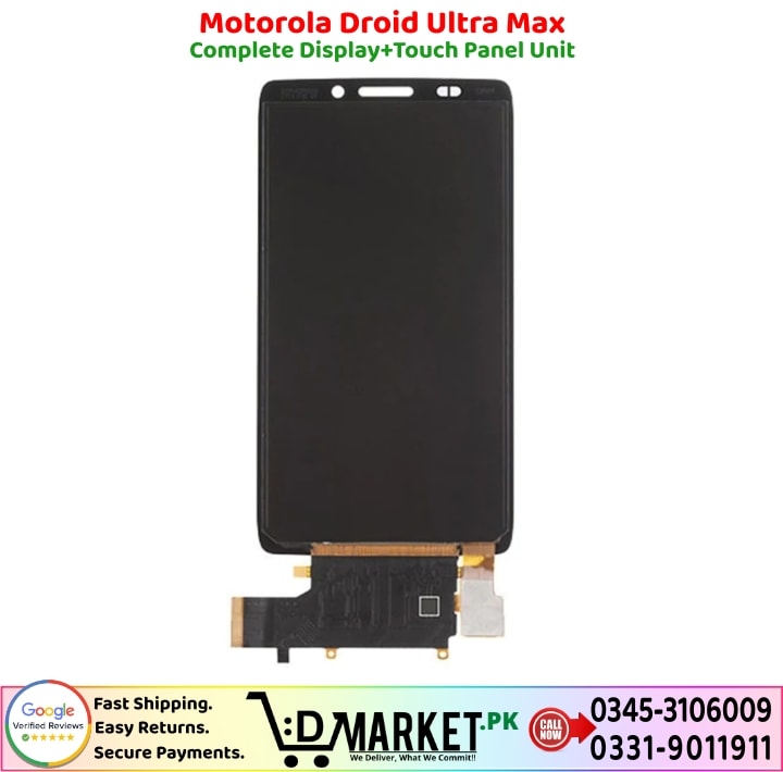 Motorola Droid Ultra Max LCD Panel Price In Pakistan