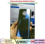 Motorola Moto G6 Back Glass Price In Pakistan