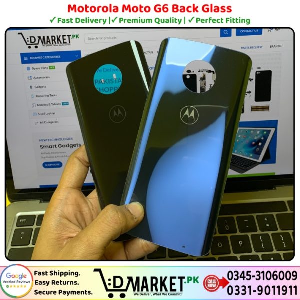 Motorola Moto G6 Back Glass Price In Pakistan