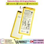Motorola Moto G6 Original Battery Price In Pakistan