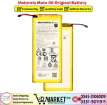 Motorola Moto G6 Original Battery Price In Pakistan