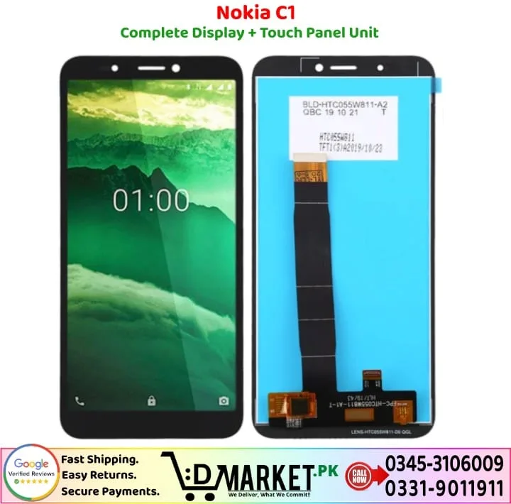 Nokia C1 LCD Panel Price In Pakistan