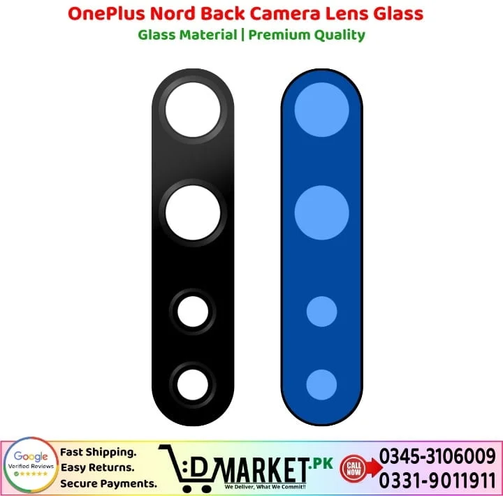 OnePlus Nord Back Camera Lens Glass Price In Pakistan