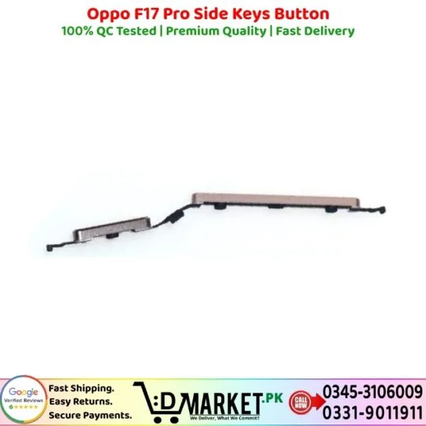Oppo F17 Pro Side Keys Button Price In Pakistan