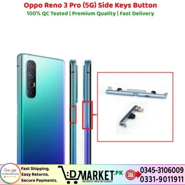 Oppo Reno 3 Pro Side Keys Button Price In Pakistan