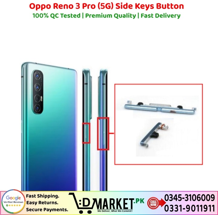 Oppo Reno 3 Pro Side Keys Button Price In Pakistan