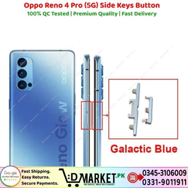 Oppo Reno 4 Pro Side Keys Button Price In Pakistan