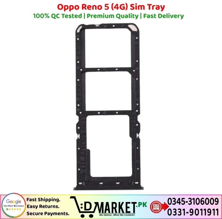 Oppo Reno 5 4G Sim Tray Price In Pakistan