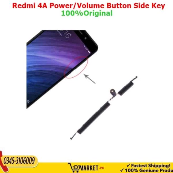 Xiaomi Redmi 4A Side Keys Button Price In Pakistan
