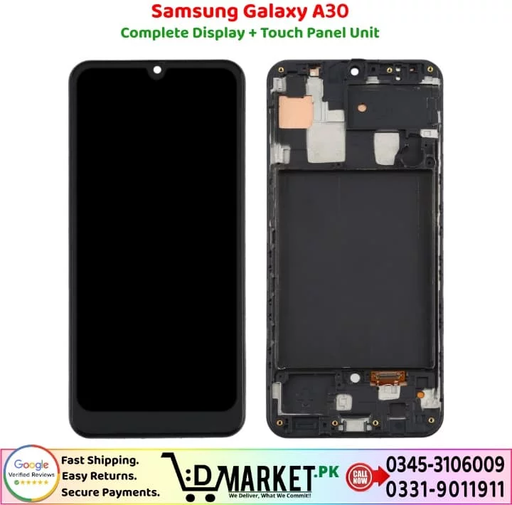 Samsung Galaxy A30 LCD Panel Price In Pakistan