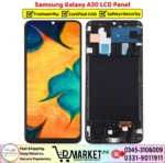 Samsung Galaxy A30 LCD Panel Price In Pakistan