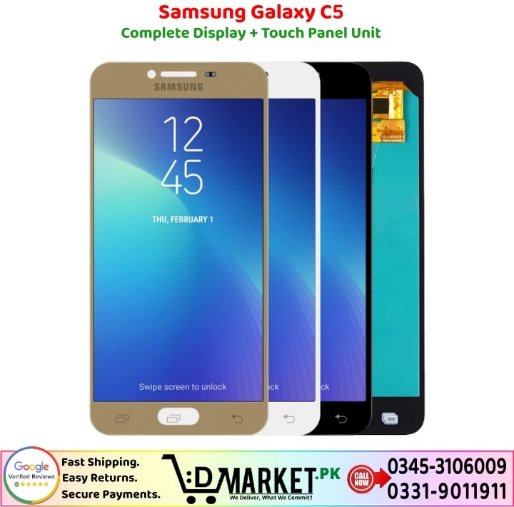 Samsung Galaxy C5 LCD Panel Price In Pakistan
