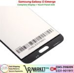 Samsung Galaxy J3 Emerge LCD Panel Price In Pakistan