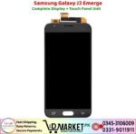 Samsung Galaxy J3 Emerge LCD Panel Price In Pakistan