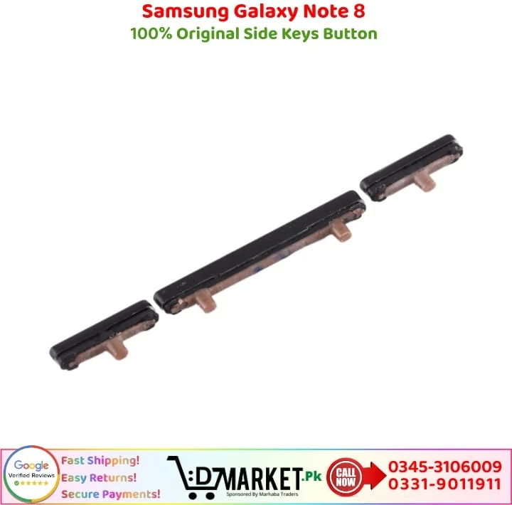 Samsung Galaxy Note 8 Side Keys Button Price In Pakistan