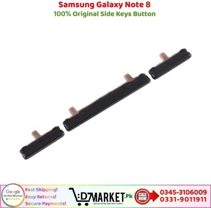 Samsung Galaxy Note 8 Side Keys Button Price In Pakistan