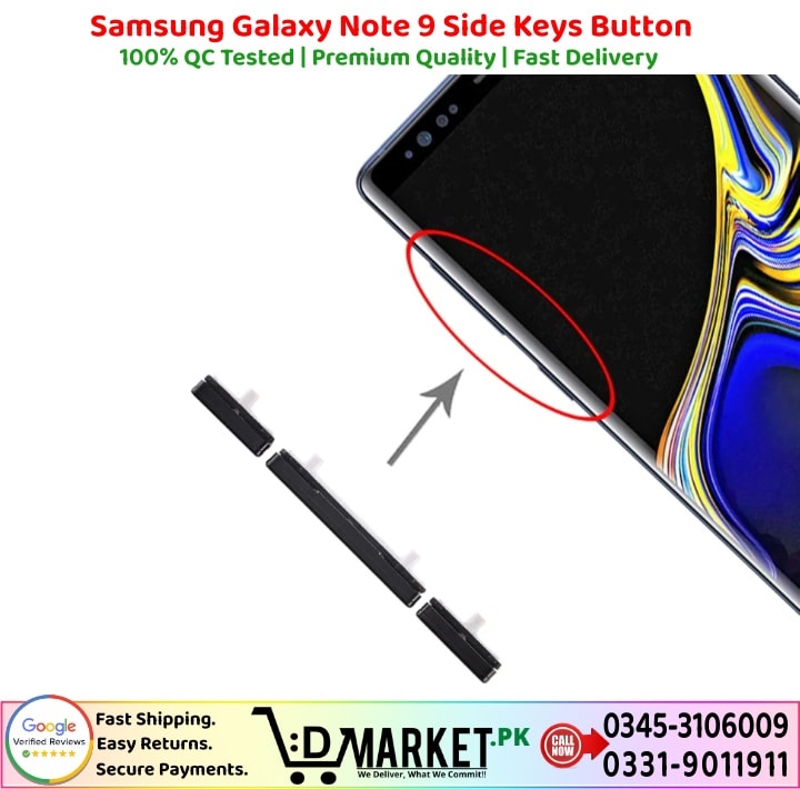 Samsung Galaxy Note 9 Side Keys Button Price In Pakistan
