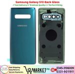 Samsung Galaxy S10 Back Glass Price In Pakistan