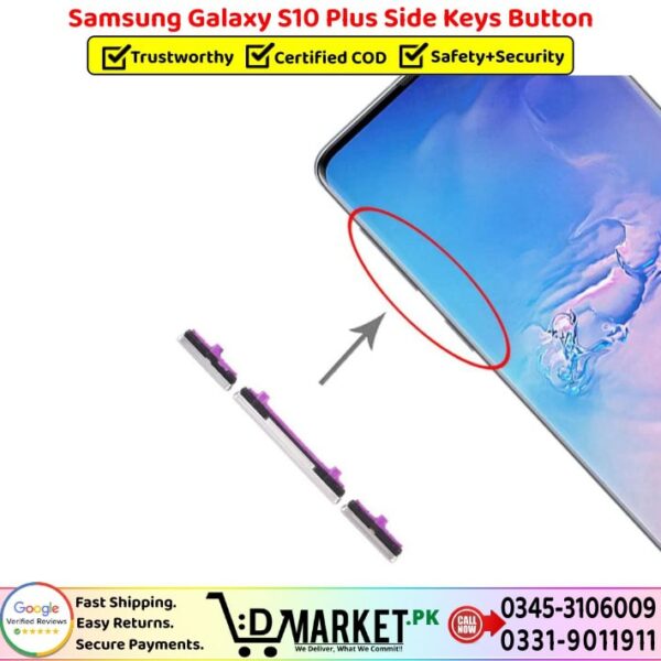 Samsung Galaxy S10 Plus Side Keys Button Price In Pakistan