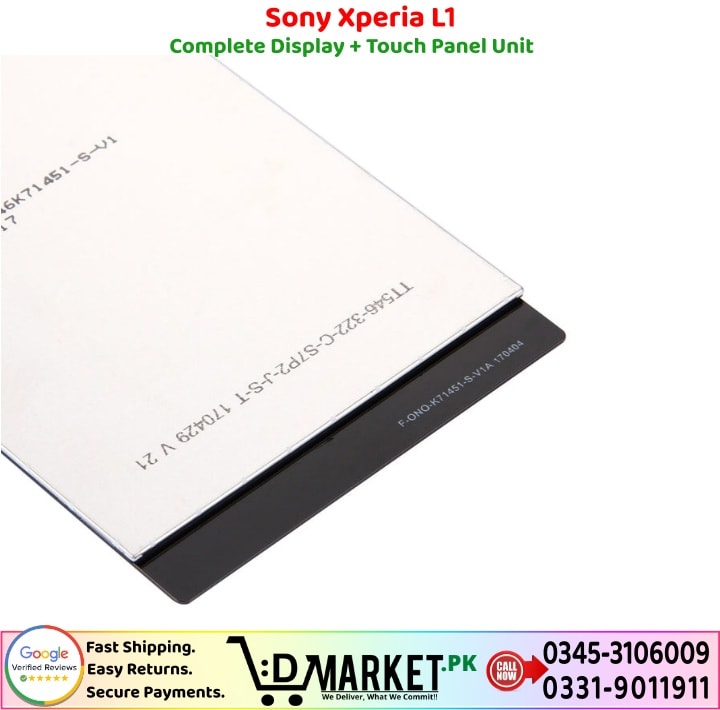 Sony Xperia L1 LCD Panel Price In Pakistan