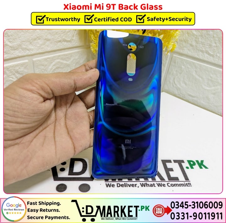 Xiaomi Mi 9T Back Glass Price In Pakistan