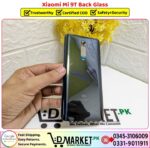 Xiaomi Mi 9T Back Glass Price In Pakistan