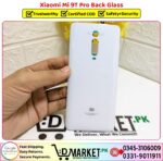 Xiaomi Mi 9T Pro Back Glass Price In Pakistan