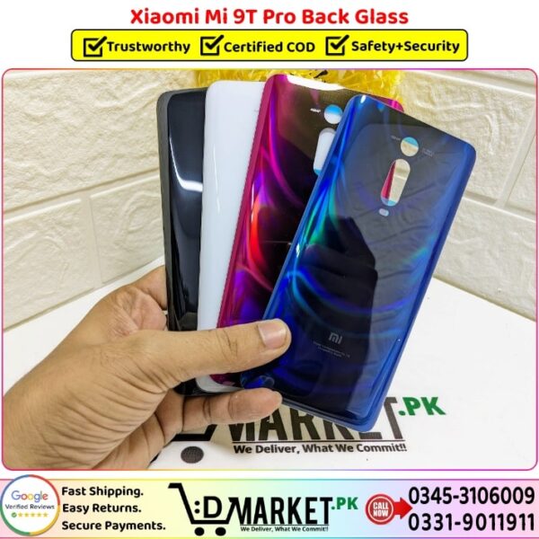 Xiaomi Mi 9T Pro Back Glass Price In Pakistan