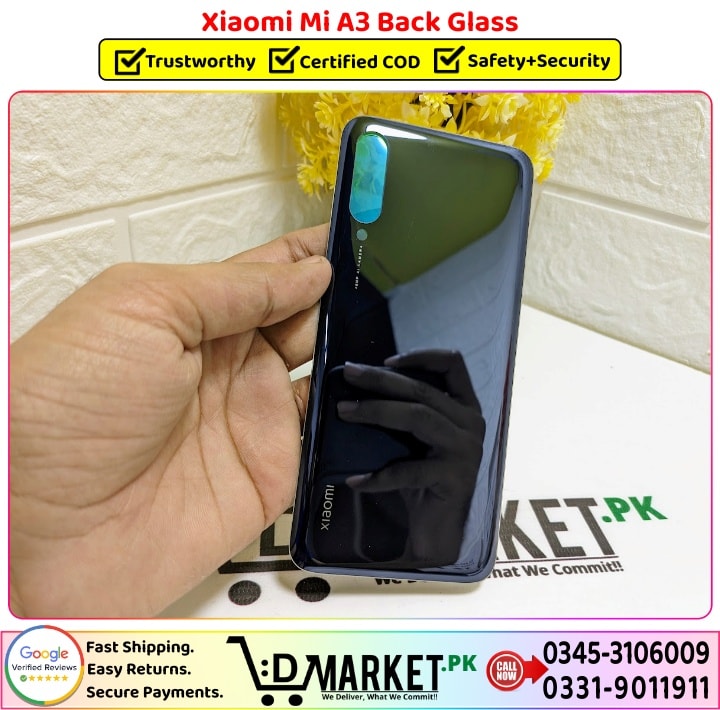 Xiaomi Mi A3 Back Glass Price In Pakistan