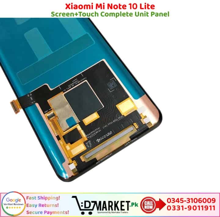 Xiaomi Mi Note 10 Lite LCD Panel Price In Pakistan