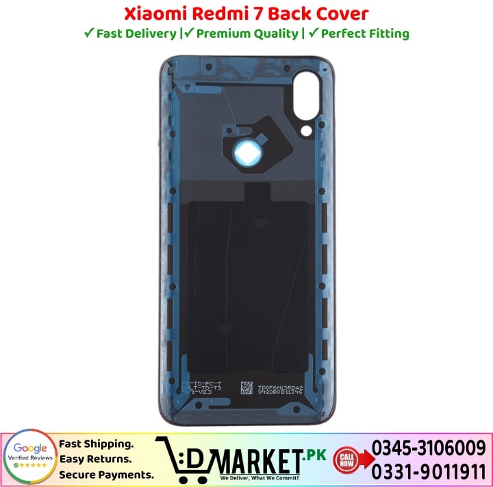 Xiaomi Redmi 7 Back Cover Price In Pakistan
