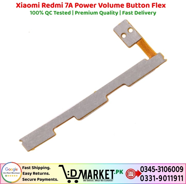 Xiaomi Redmi 7A Power Volume Button Flex Price In Pakistan