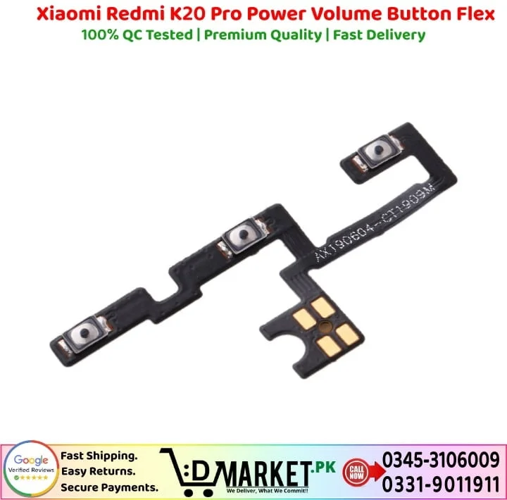 Xiaomi Redmi K20 Pro Power Volume Button Flex Price In Pakistan