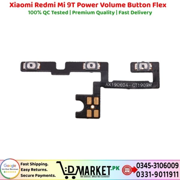 Xiaomi Redmi Mi 9T Power Volume Button Flex Price In Pakistan