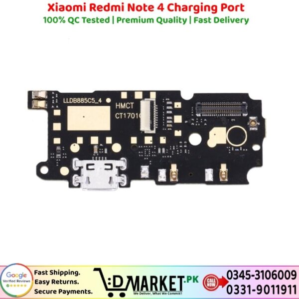Xiaomi Redmi Note 4 Charging Port Price In Pakistan