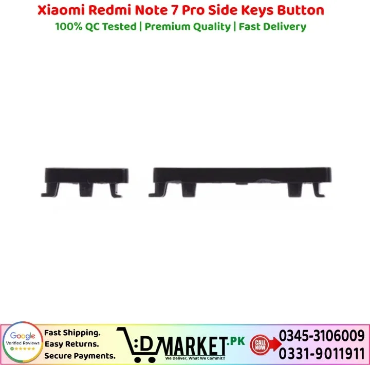 Xiaomi Redmi Note 7 Pro Side Keys Button Price In Pakistan